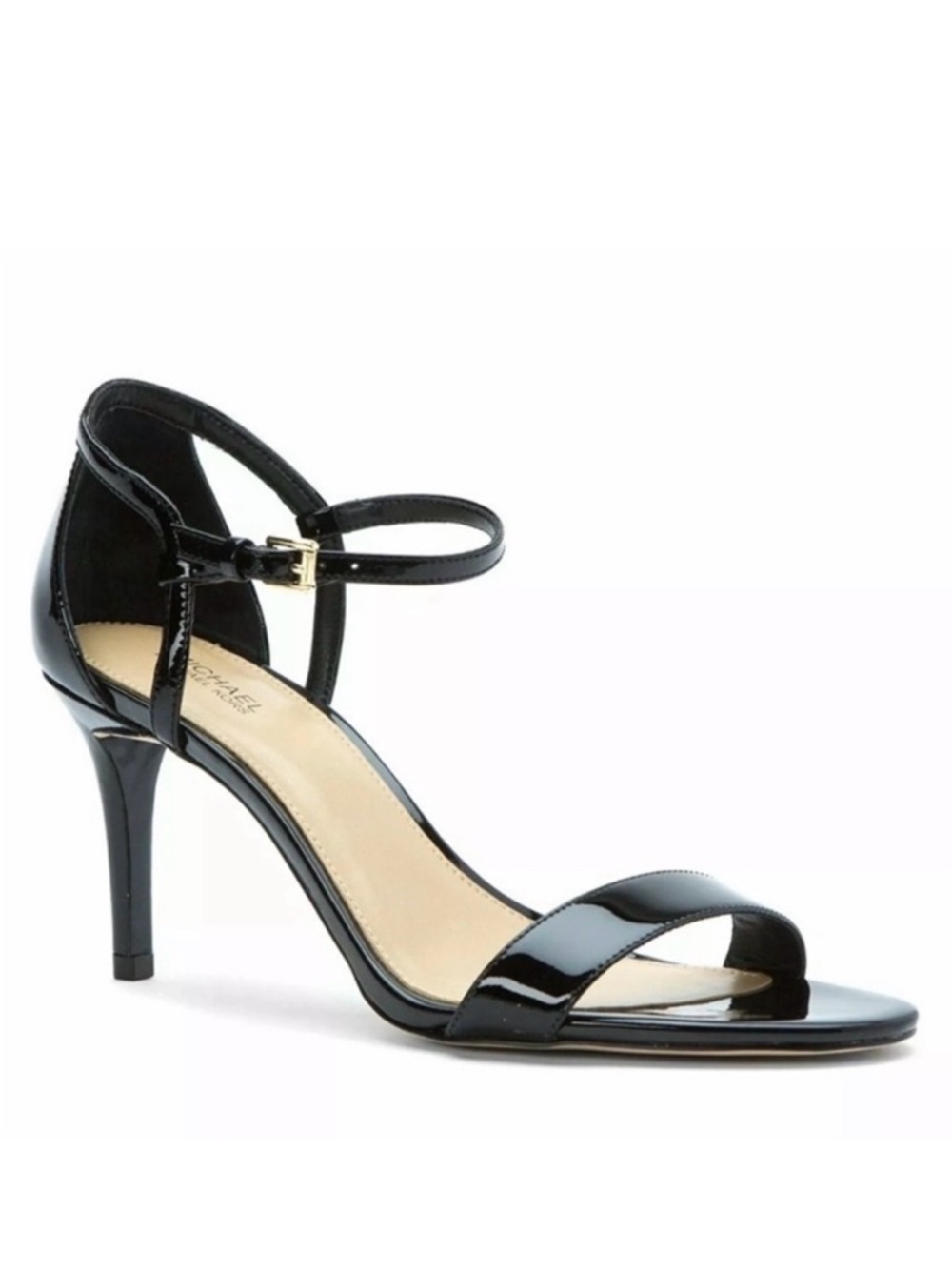 WORN ONCE • MICHAEL Michael Kors ‘Simone’ in Black Patent Leather • Women’s 7